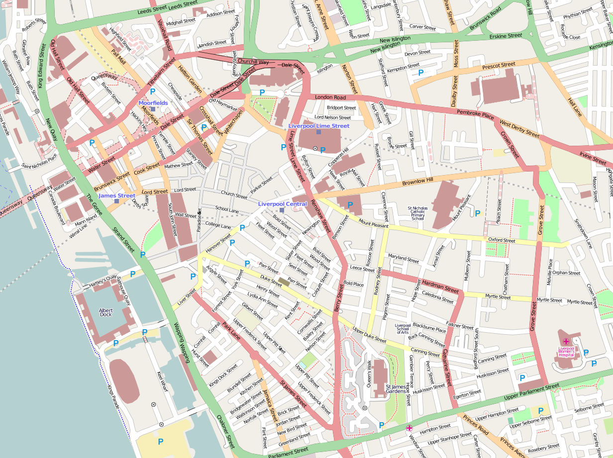 نقشه های OSM