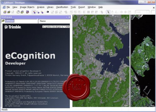 نرم افزار eCognition 8.7, 8.9, 9.01 به همراه فایلهای آموزشی و داده